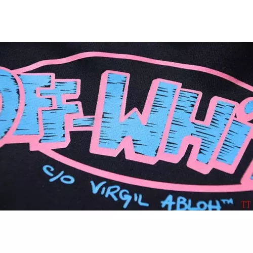 Replica Off-White Hoodies Long Sleeved For Unisex #1370760 $52.00 USD for Wholesale