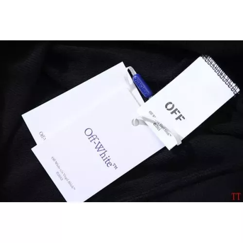 Replica Off-White Hoodies Long Sleeved For Unisex #1370760 $52.00 USD for Wholesale