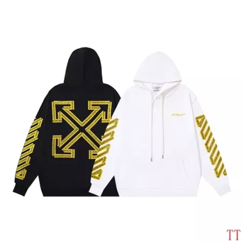 Replica Off-White Hoodies Long Sleeved For Unisex #1370761 $52.00 USD for Wholesale