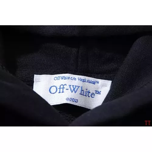 Replica Off-White Hoodies Long Sleeved For Unisex #1370762 $52.00 USD for Wholesale