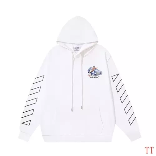Replica Off-White Hoodies Long Sleeved For Unisex #1370765 $52.00 USD for Wholesale