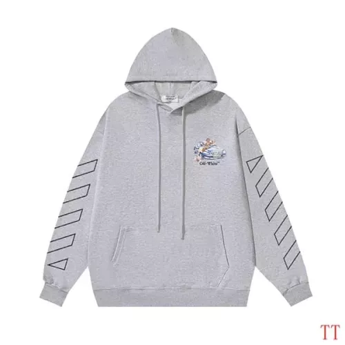 Replica Off-White Hoodies Long Sleeved For Unisex #1370766 $52.00 USD for Wholesale