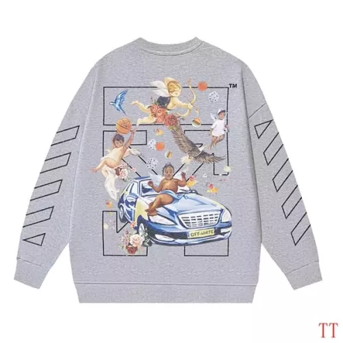 Wholesale Off-White Hoodies Long Sleeved For Unisex #1370769 $45.00 USD, Wholesale Quality Replica Off-White Hoodies