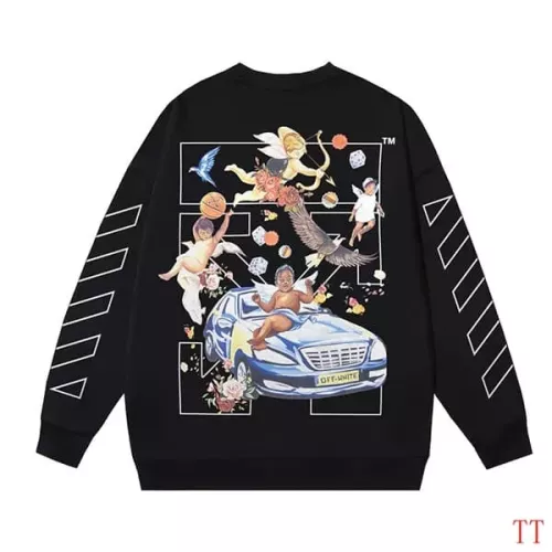 Wholesale Off-White Hoodies Long Sleeved For Unisex #1370770 $45.00 USD, Wholesale Quality Replica Off-White Hoodies