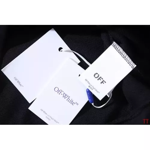 Replica Off-White Hoodies Long Sleeved For Unisex #1370770 $45.00 USD for Wholesale