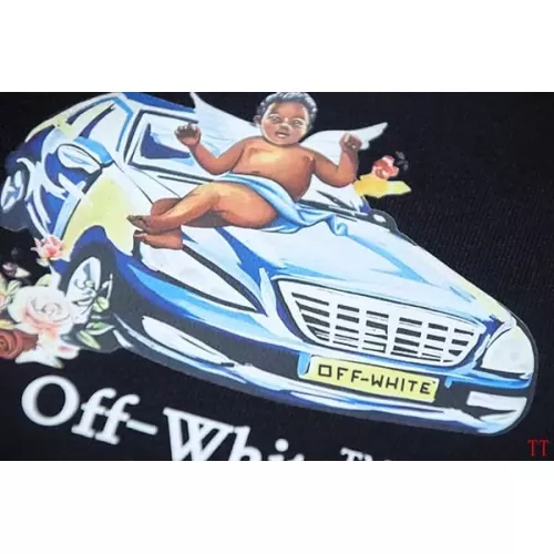 Replica Off-White Hoodies Long Sleeved For Unisex #1370770 $45.00 USD for Wholesale