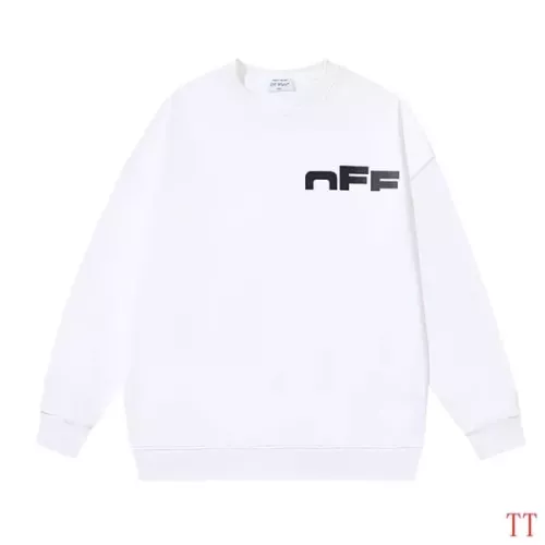 Wholesale Off-White Hoodies Long Sleeved For Unisex #1370771 $45.00 USD, Wholesale Quality Replica Off-White Hoodies