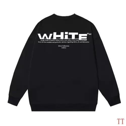 Replica Off-White Hoodies Long Sleeved For Unisex #1370772 $45.00 USD for Wholesale