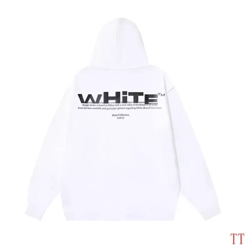 Replica Off-White Hoodies Long Sleeved For Unisex #1370773 $52.00 USD for Wholesale