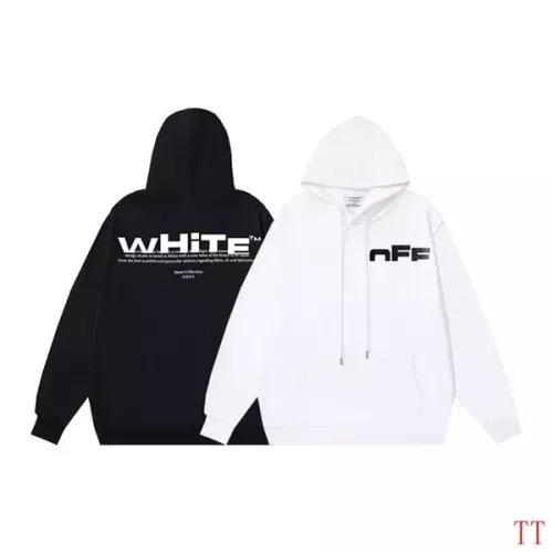 Replica Off-White Hoodies Long Sleeved For Unisex #1370774 $52.00 USD for Wholesale