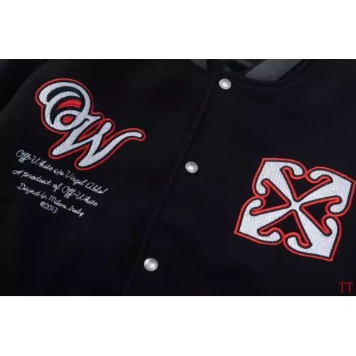 Replica Off-White Jackets Long Sleeved For Unisex #1370775 $98.00 USD for Wholesale