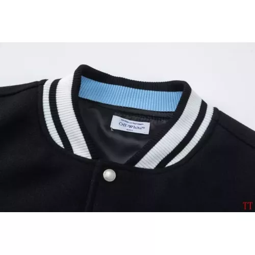 Replica Off-White Jackets Long Sleeved For Unisex #1370776 $98.00 USD for Wholesale