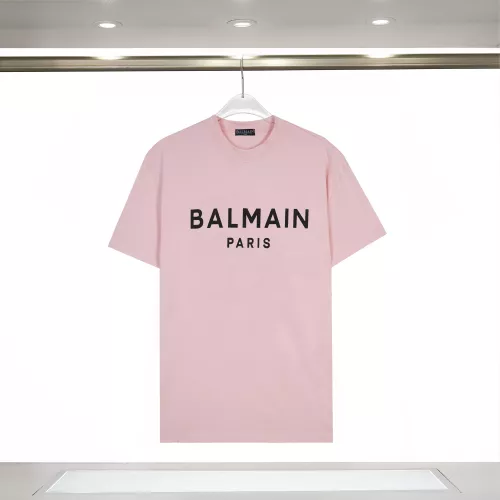 Wholesale Balmain T-Shirts Short Sleeved For Unisex #1370783 $38.00 USD, Wholesale Quality Replica Balmain T-Shirts