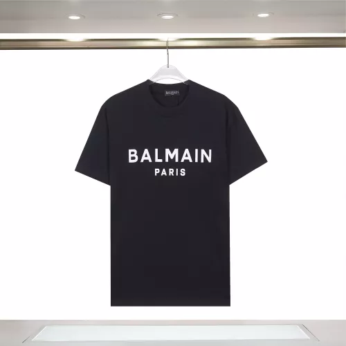 Wholesale Balmain T-Shirts Short Sleeved For Unisex #1370785 $38.00 USD, Wholesale Quality Replica Balmain T-Shirts