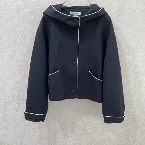 Wholesale Christian Dior Jackets Long Sleeved For Women #1370787 $135.00 USD, Wholesale Quality Replica Christian Dior Jackets