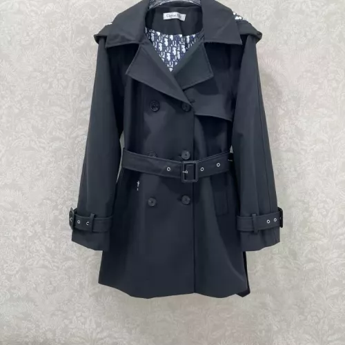 Wholesale Christian Dior Coat Long Sleeved For Women #1370788 $170.00 USD, Wholesale Quality Replica Christian Dior Coat