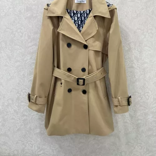 Wholesale Christian Dior Coat Long Sleeved For Women #1370789 $170.00 USD, Wholesale Quality Replica Christian Dior Coat