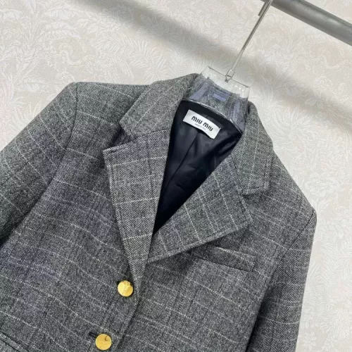 Replica MIU MIU Jackets Long Sleeved For Women #1370795 $135.00 USD for Wholesale
