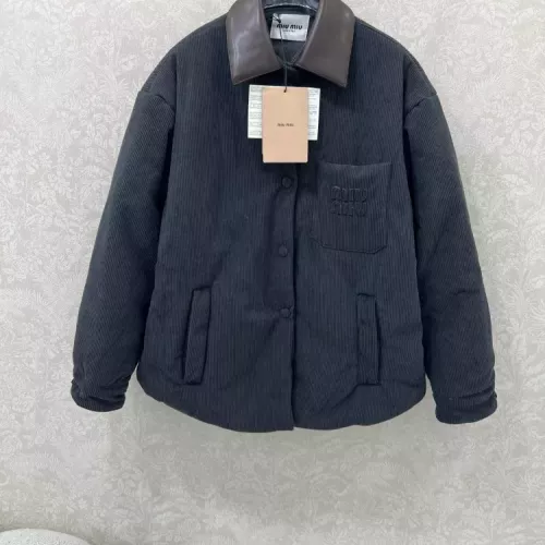 Wholesale MIU MIU Coat Long Sleeved For Women #1370798 $125.00 USD, Wholesale Quality Replica MIU MIU Jackets