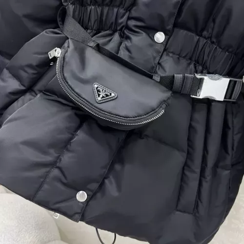 Replica Prada Down Feather Coat Long Sleeved For Women #1370811 $245.00 USD for Wholesale