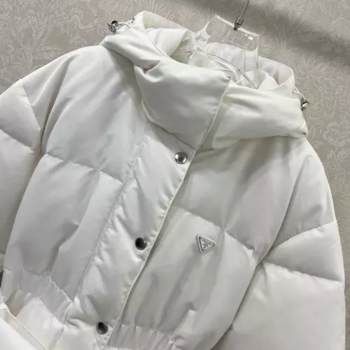 Replica Prada Down Feather Coat Long Sleeved For Women #1370812 $245.00 USD for Wholesale