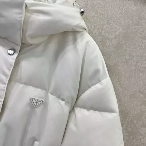 Replica Prada Down Feather Coat Long Sleeved For Women #1370812 $245.00 USD for Wholesale