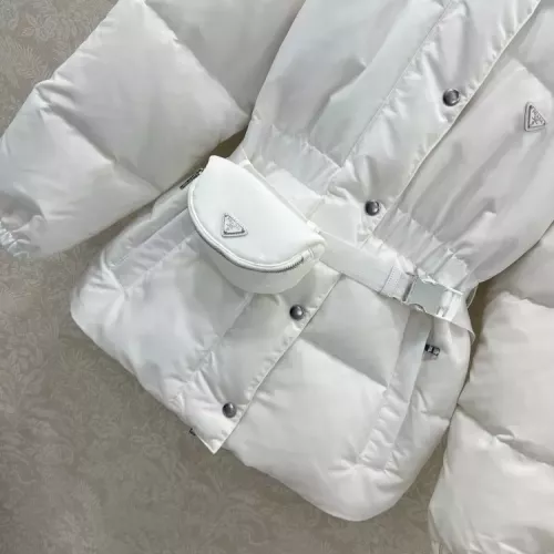 Replica Prada Down Feather Coat Long Sleeved For Women #1370812 $245.00 USD for Wholesale