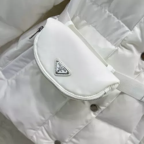 Replica Prada Down Feather Coat Long Sleeved For Women #1370812 $245.00 USD for Wholesale