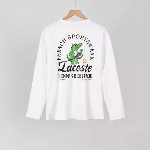 Replica Lacoste T-Shirts Long Sleeved For Men #1370818 $40.00 USD for Wholesale