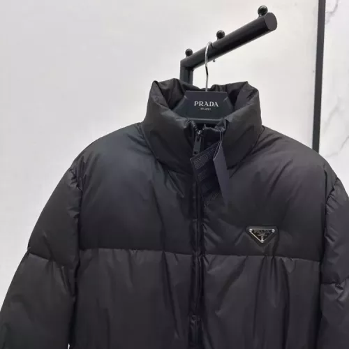 Replica Prada Down Feather Coat Long Sleeved For Women #1370832 $210.00 USD for Wholesale