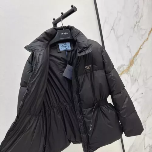 Replica Prada Down Feather Coat Long Sleeved For Women #1370832 $210.00 USD for Wholesale