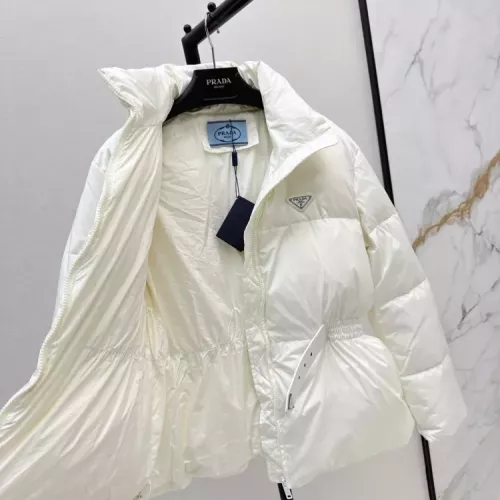 Replica Prada Down Feather Coat Long Sleeved For Women #1370833 $210.00 USD for Wholesale