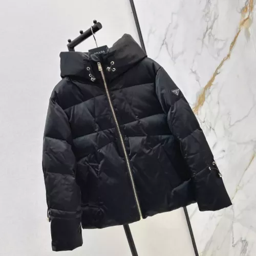 Replica Prada Down Feather Coat Long Sleeved For Women #1370834 $115.00 USD for Wholesale