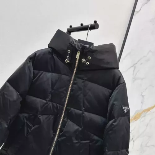 Replica Prada Down Feather Coat Long Sleeved For Women #1370834 $115.00 USD for Wholesale