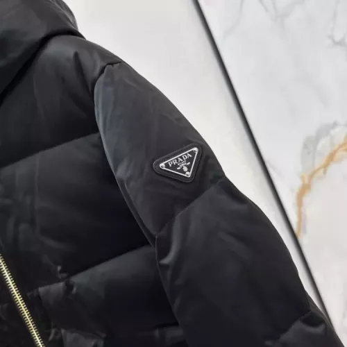 Replica Prada Down Feather Coat Long Sleeved For Women #1370834 $115.00 USD for Wholesale