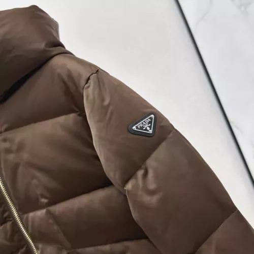 Replica Prada Down Feather Coat Long Sleeved For Women #1370835 $115.00 USD for Wholesale