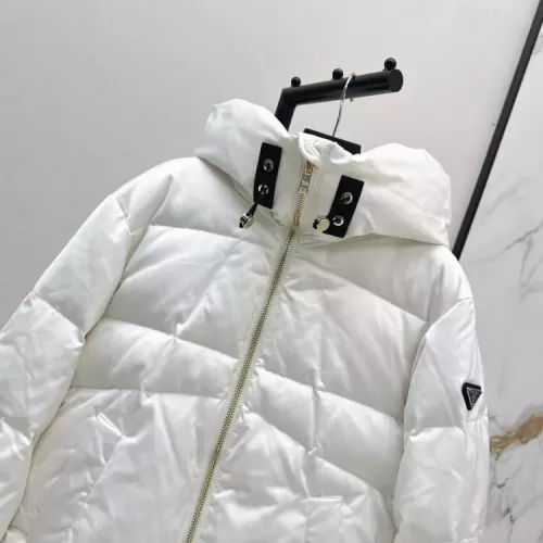 Replica Prada Down Feather Coat Long Sleeved For Women #1370836 $115.00 USD for Wholesale