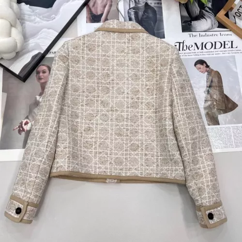 Replica Christian Dior Jackets Long Sleeved For Women #1370850 $150.00 USD for Wholesale