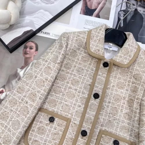 Replica Christian Dior Jackets Long Sleeved For Women #1370850 $150.00 USD for Wholesale