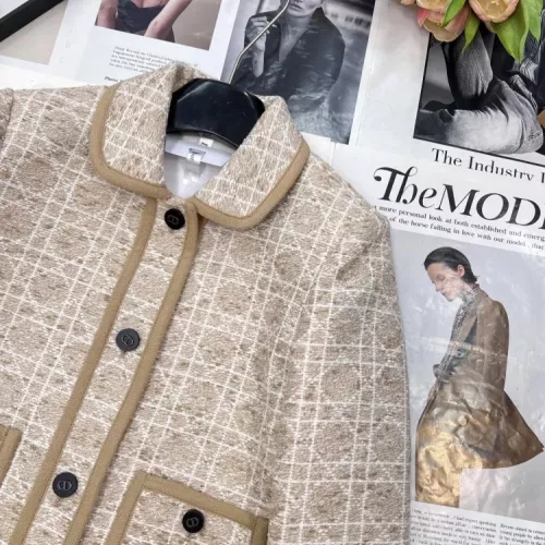 Replica Christian Dior Jackets Long Sleeved For Women #1370850 $150.00 USD for Wholesale
