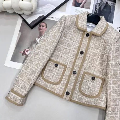 Replica Christian Dior Jackets Long Sleeved For Women #1370850 $150.00 USD for Wholesale