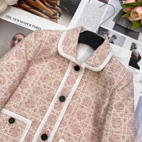 Replica Christian Dior Jackets Long Sleeved For Women #1370852 $150.00 USD for Wholesale