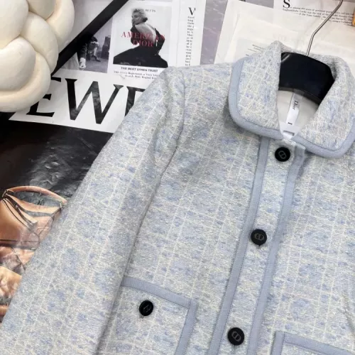 Replica Christian Dior Jackets Long Sleeved For Women #1370853 $150.00 USD for Wholesale