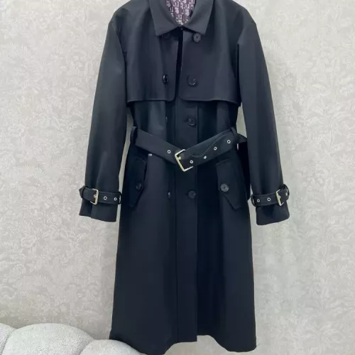 Wholesale Christian Dior Coat Long Sleeved For Women #1370861 $170.00 USD, Wholesale Quality Replica Christian Dior Coat