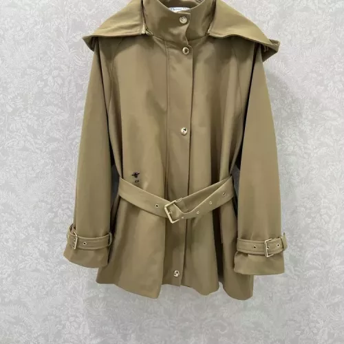 Wholesale Christian Dior Coat Long Sleeved For Women #1370862 $165.00 USD, Wholesale Quality Replica Christian Dior Coat