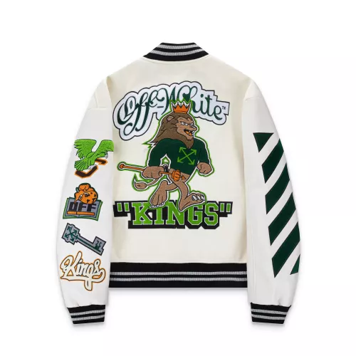 Replica Off-White Jackets Long Sleeved For Unisex #1370959 $100.00 USD for Wholesale