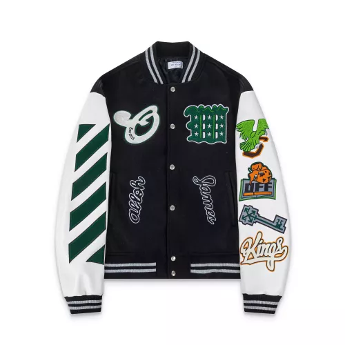 Wholesale Off-White Jackets Long Sleeved For Unisex #1370960 $100.00 USD, Wholesale Quality Replica Off-White Jackets