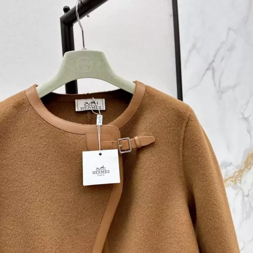Replica Hermes Jackets Long Sleeved For Women #1370983 $261.16 USD for Wholesale