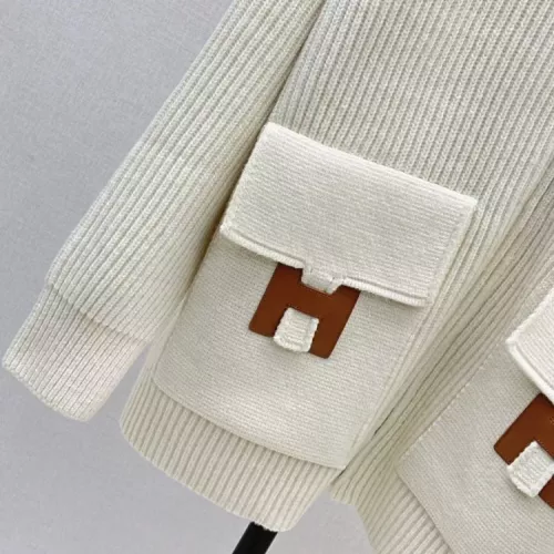 Replica Hermes Jackets Long Sleeved For Women #1370986 $160.00 USD for Wholesale