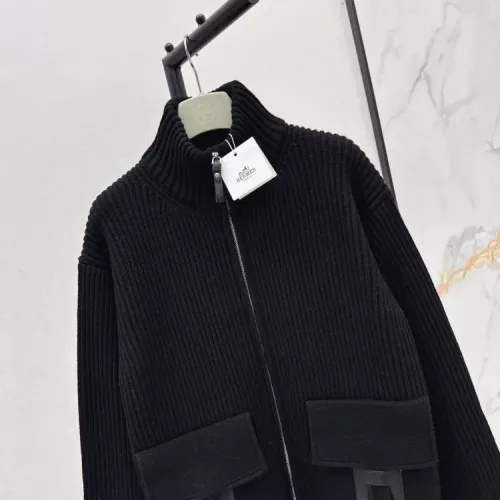 Replica Hermes Jackets Long Sleeved For Women #1370987 $160.00 USD for Wholesale
